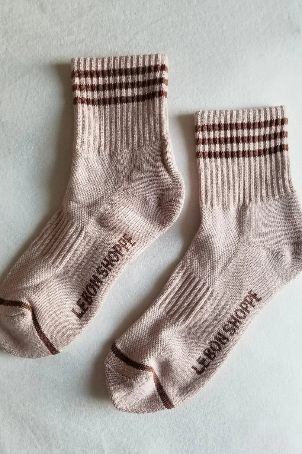 Girlfriend Socks - Bellini Stripe
