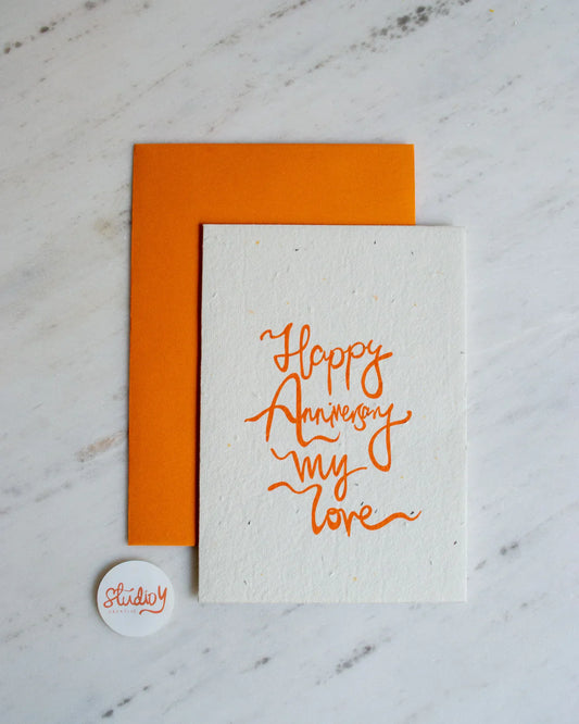 Happy Anniversary My Love Card